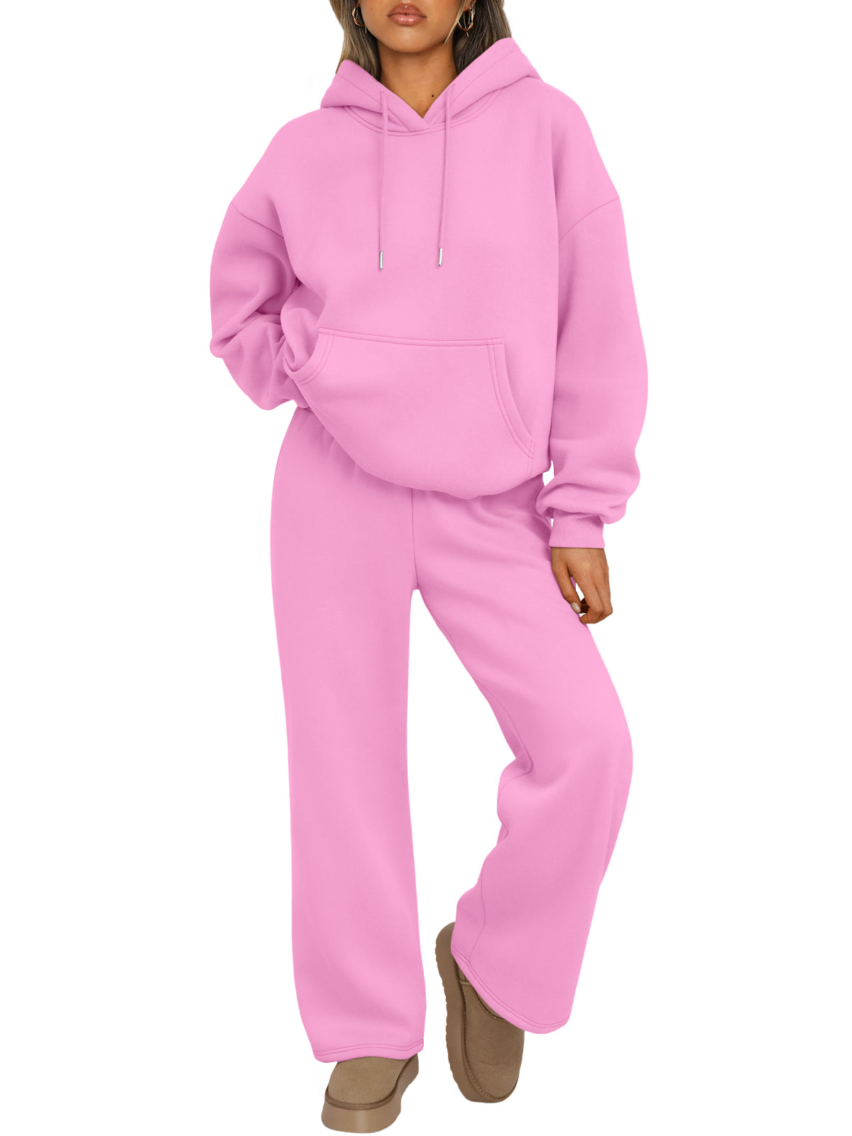 Pink matching lounge set