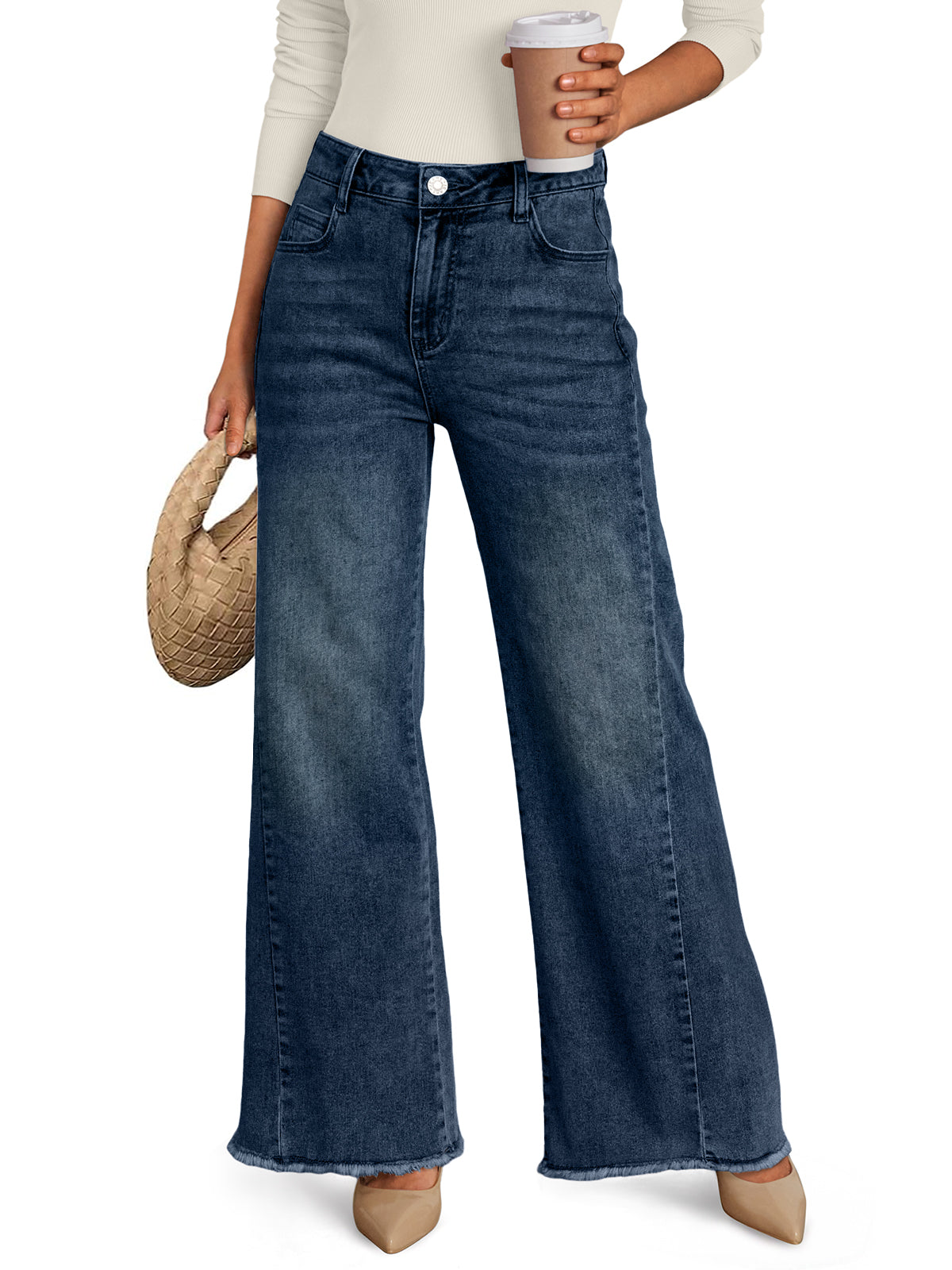 Vintage Blue wide leg jeans