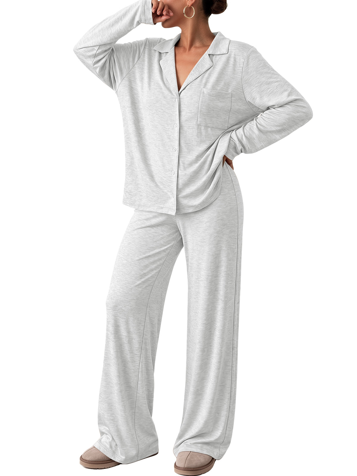 Light Gray pajama set