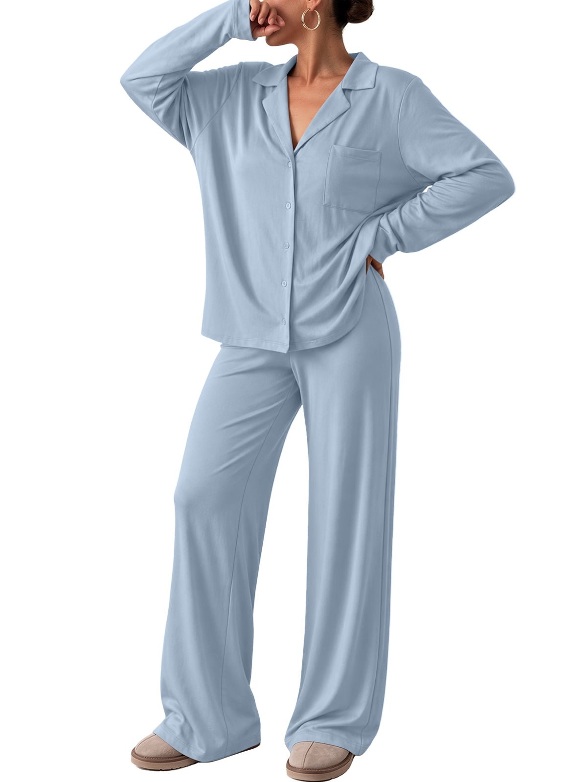 Blue pajama set