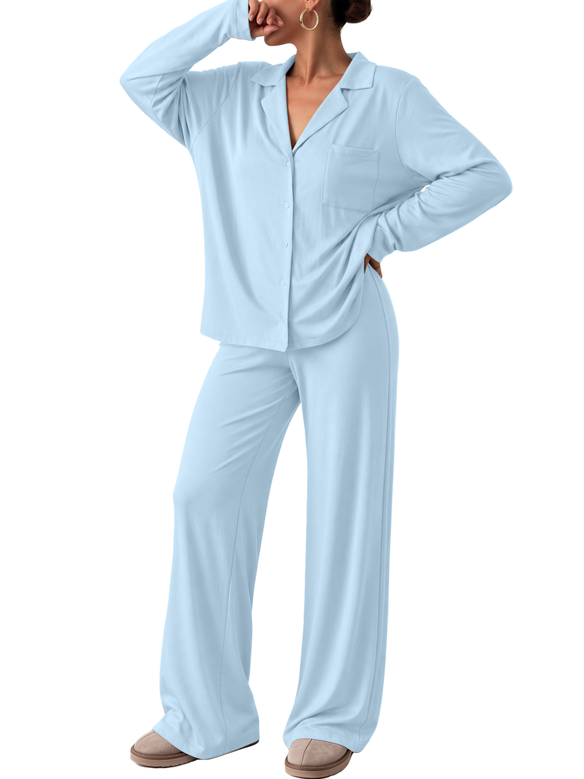 Sky Blue pajama set