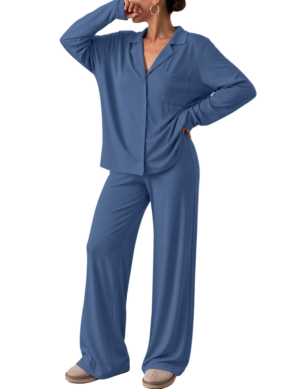 Dusty Blue pajama set