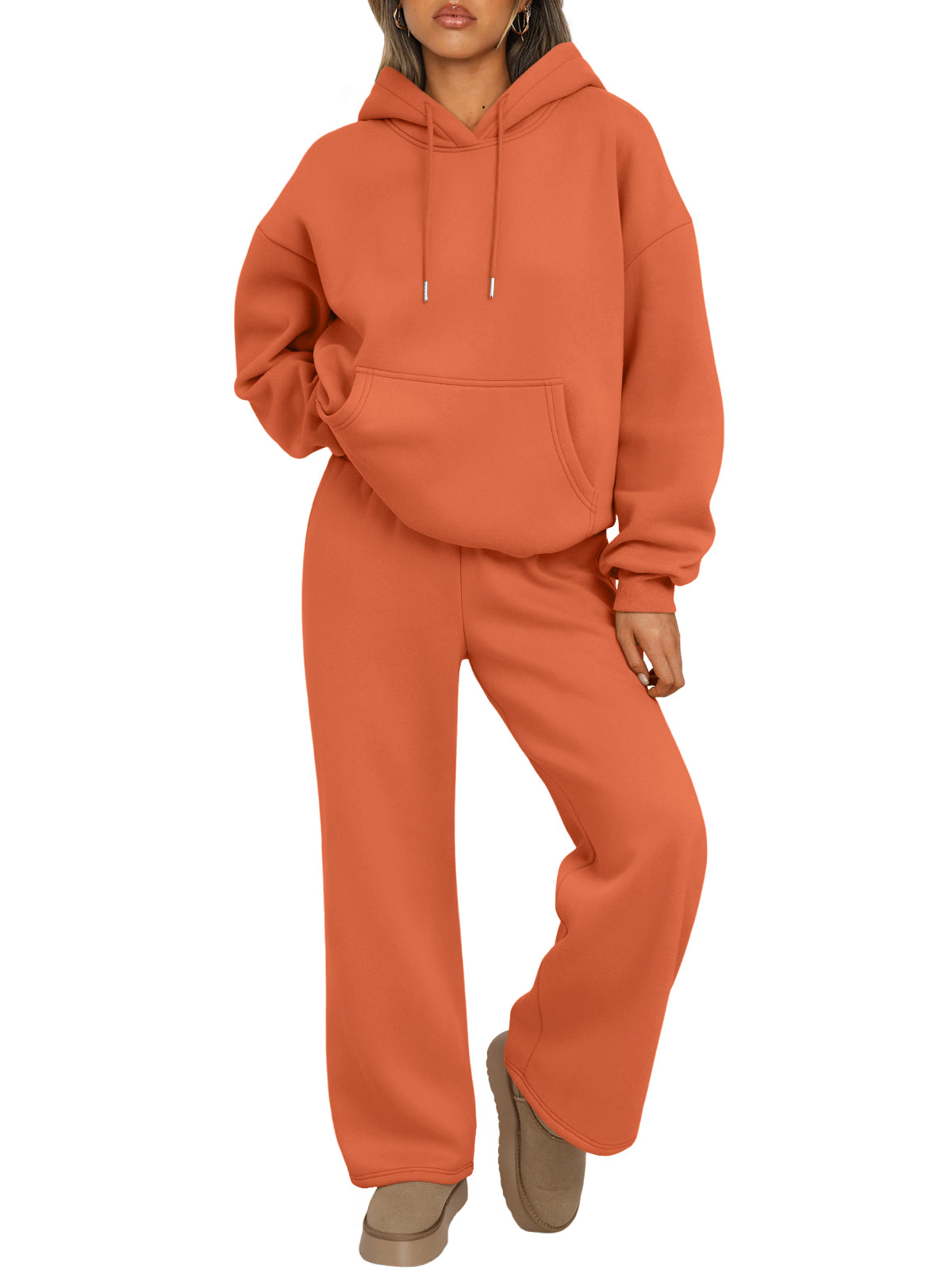 Orange matching lounge set