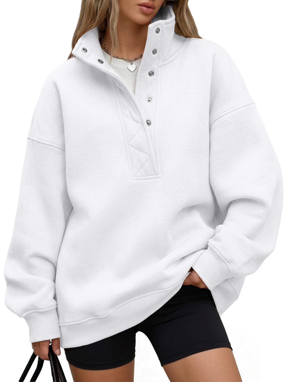 White sweatshirt