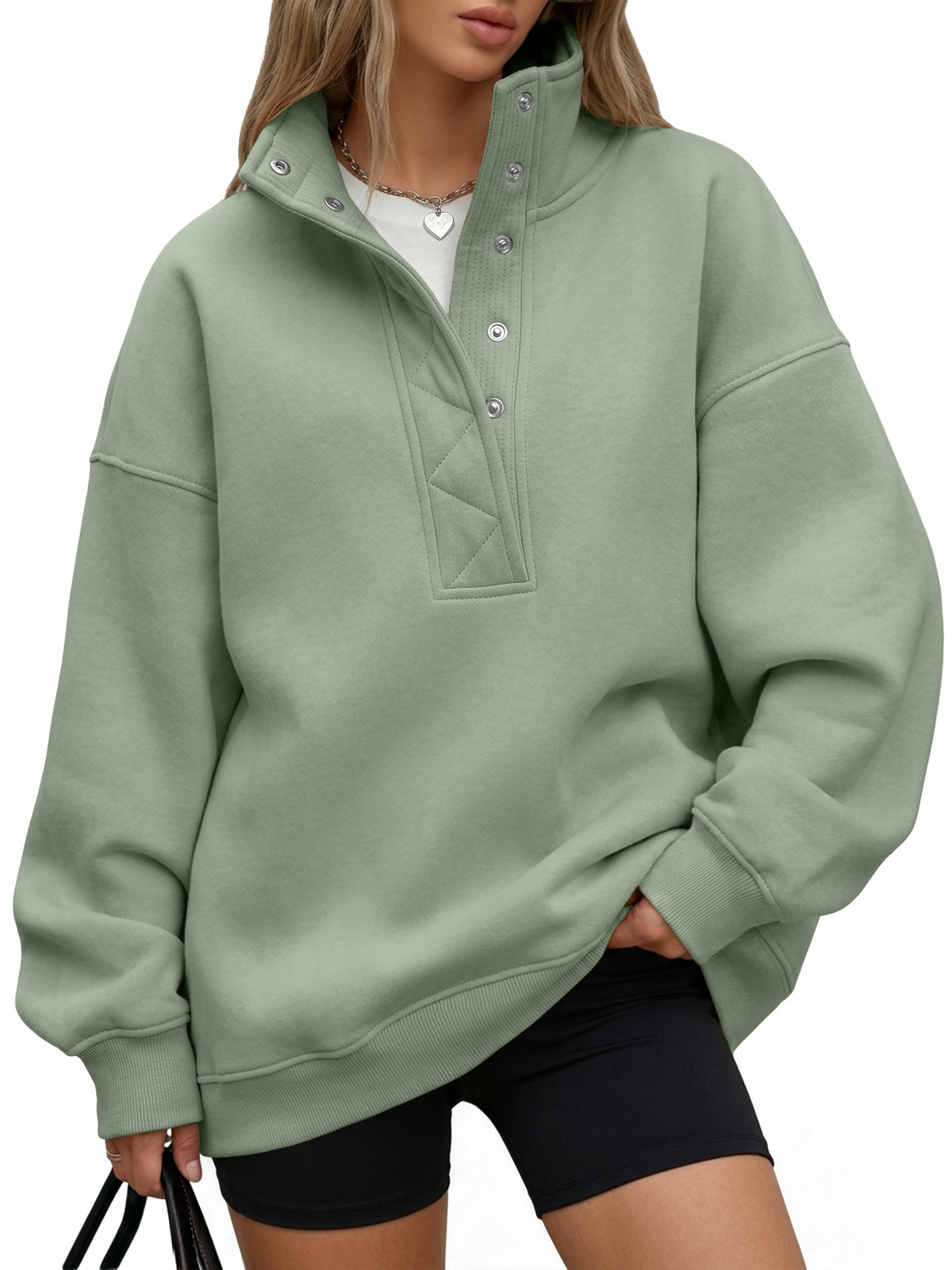 Green sweatshirt