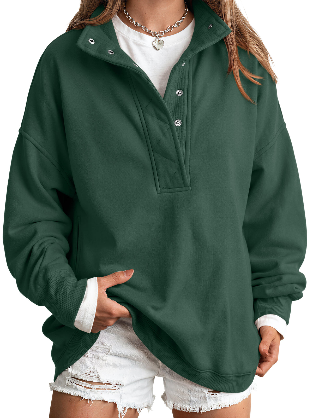 Dark Green sweatshirt