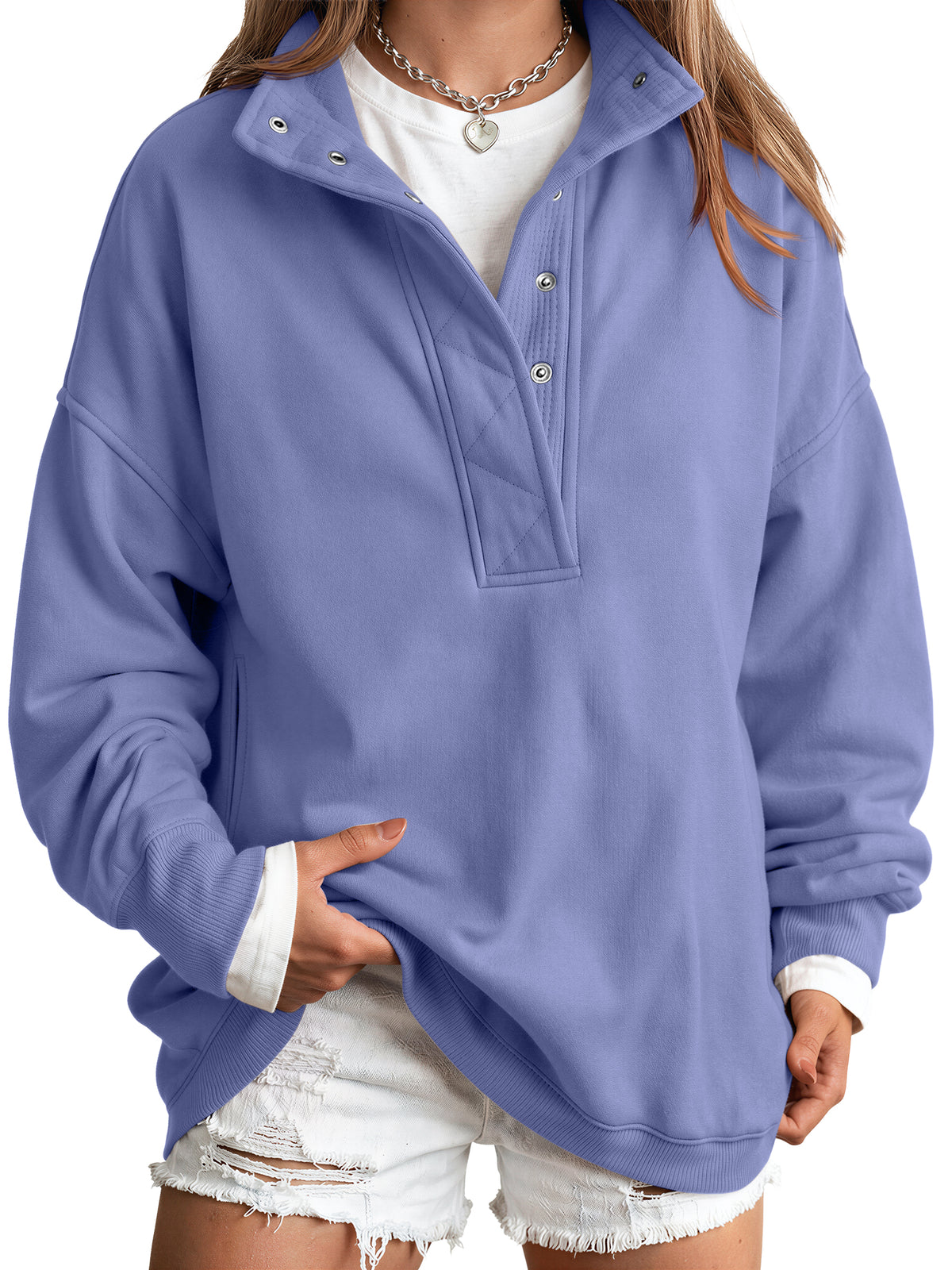 Blue Purple sweatshirt