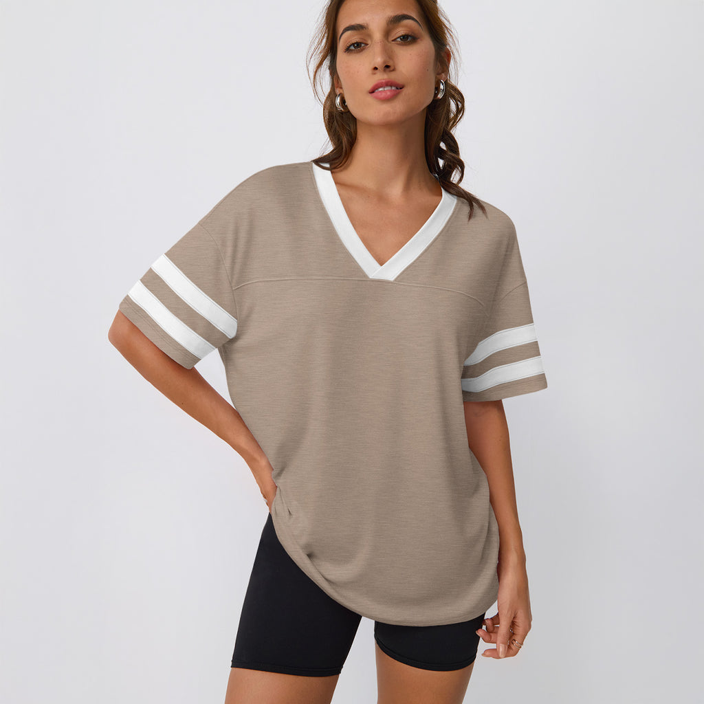 TrendyQueen  Womens Basic Short Sleeve Loose Fit T Shirts  Y2k Tee Summer Cute Gym Fashion Clothes