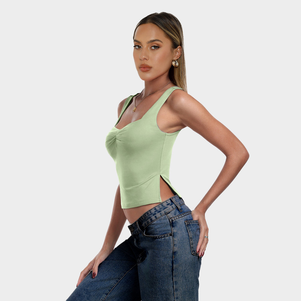 Trendy Queen Womens Going Out Crop Tops Backless Tank Tops Summer Y2k Teen Girls Basics Cute Clothes