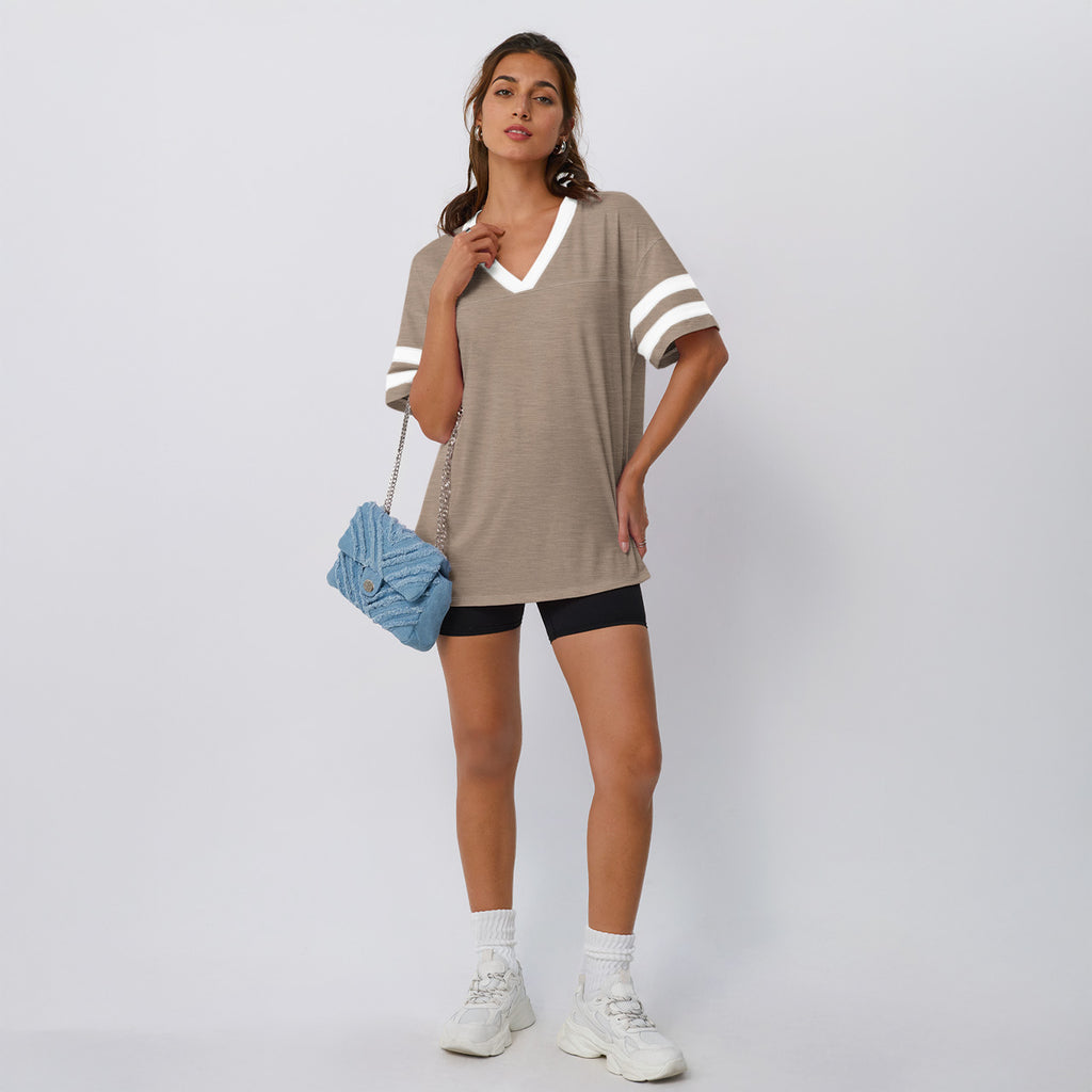 TrendyQueen  Womens Basic Short Sleeve Loose Fit T Shirts  Y2k Tee Summer Cute Gym Fashion Clothes