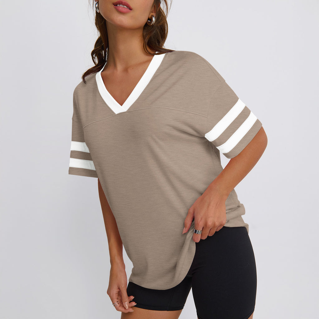 TrendyQueen  Womens Basic Short Sleeve Loose Fit T Shirts  Y2k Tee Summer Cute Gym Fashion Clothes