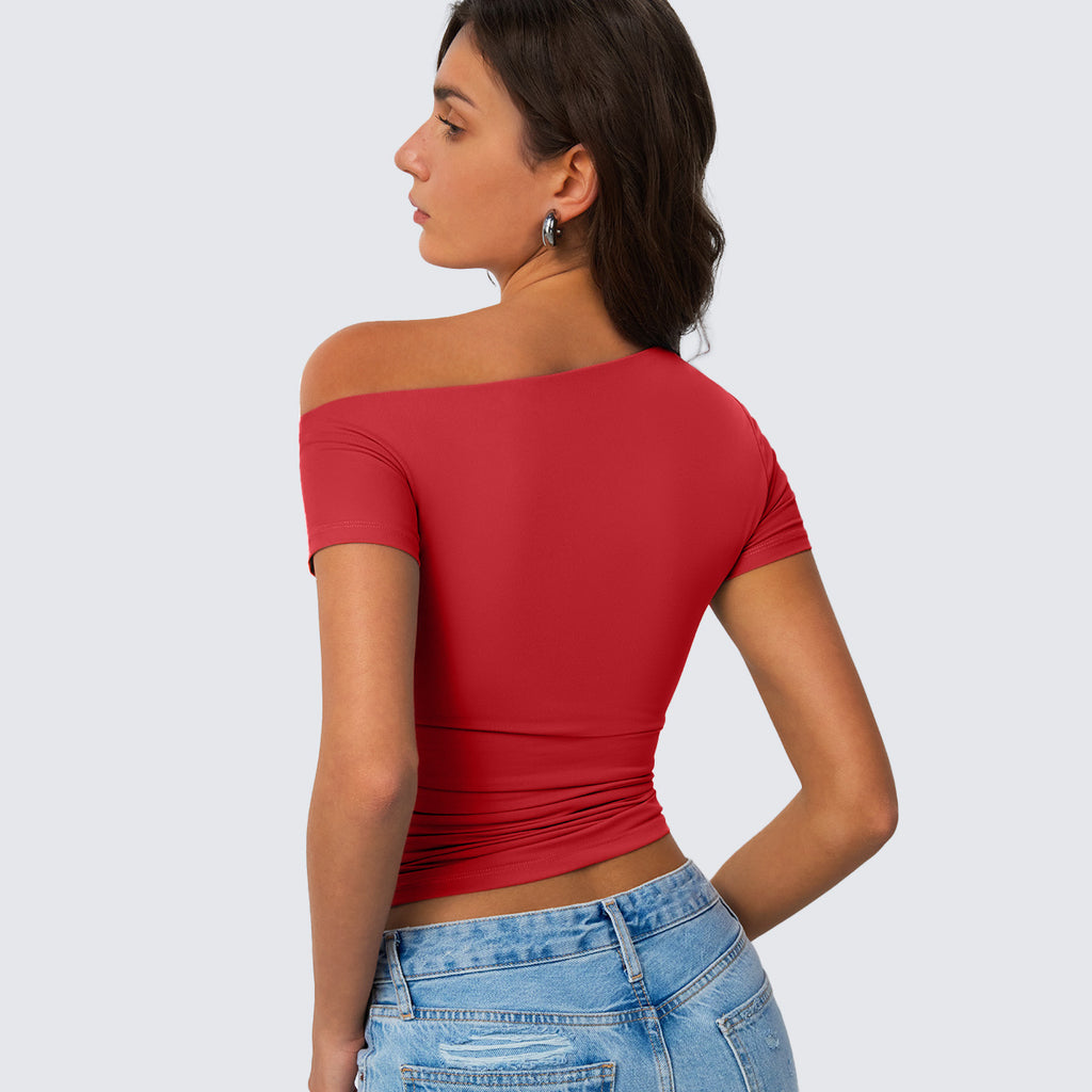 Trendy Queen Womens Off The Shoulder Tops Summer Shirts Going Out Crop Tank Top Y2K T Corset Tube Cute Fashion Outfits