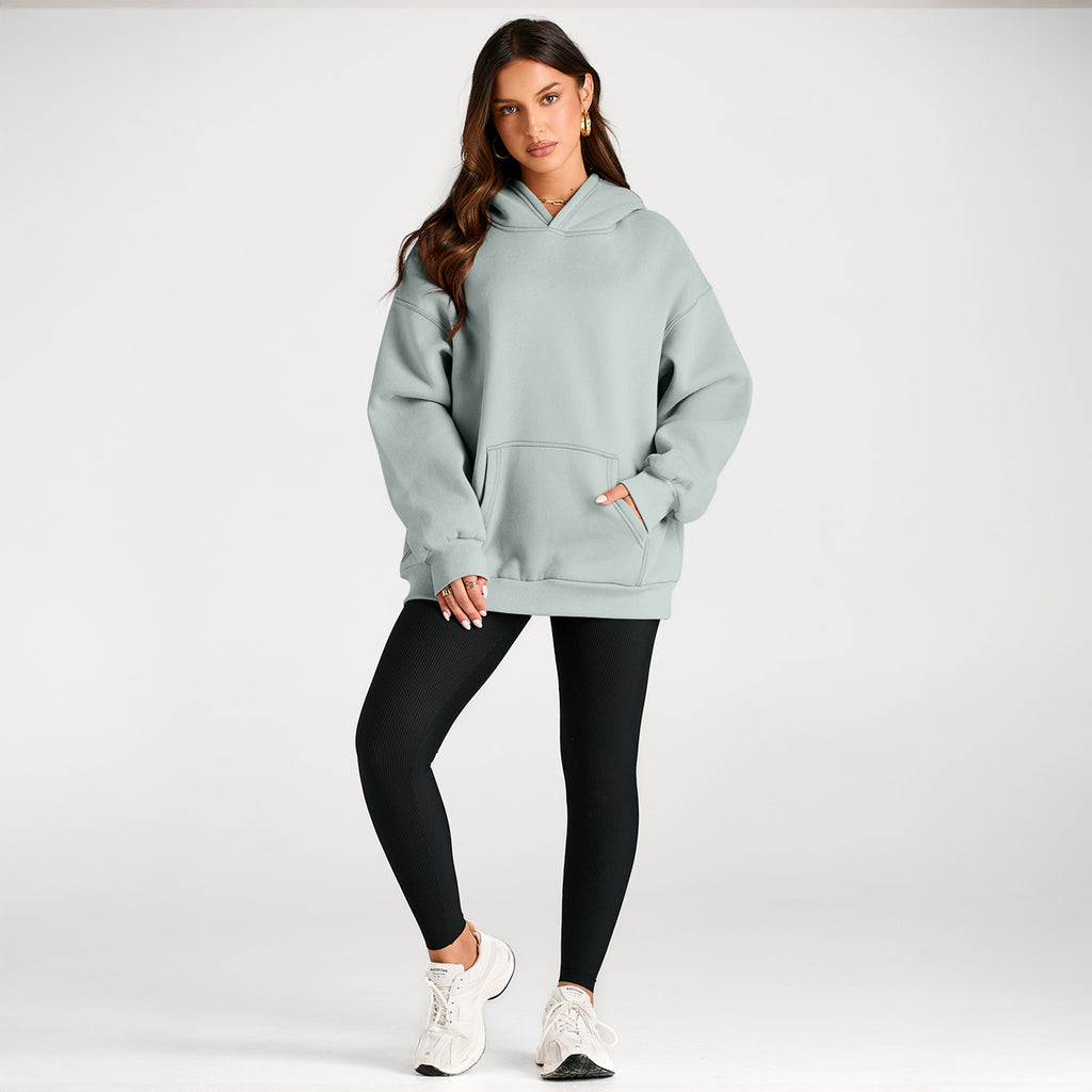 TrendyQueen Womens Oversized Hoodies Fleece Sweatshirts Long Sleeve Sweaters Pullover Fall Clothes with Pocket