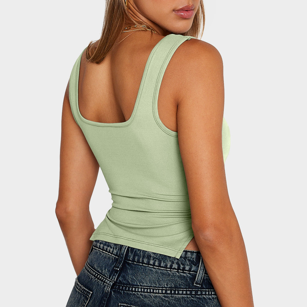 Trendy Queen Womens Going Out Crop Tops Backless Tank Tops Summer Y2k Teen Girls Basics Cute Clothes