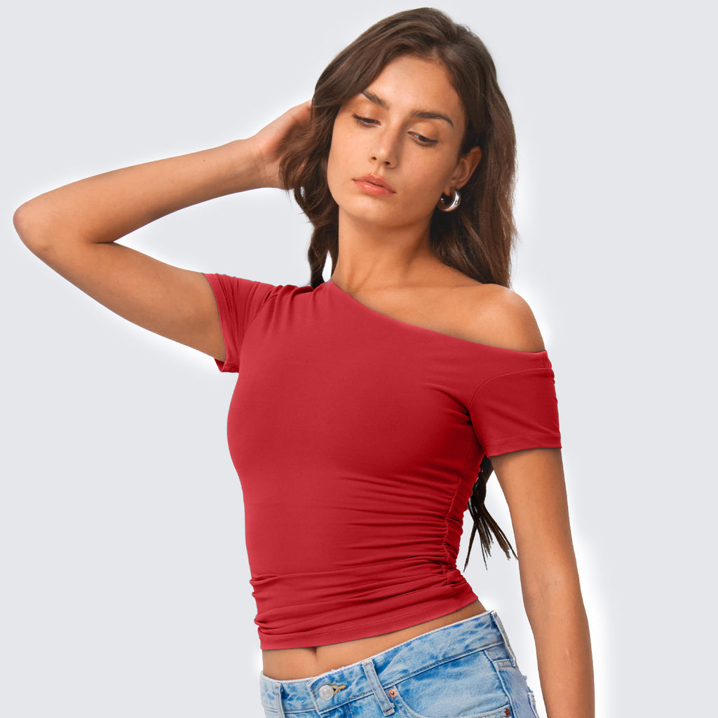 Trendy Queen Womens Off The Shoulder Tops Summer Shirts Going Out Crop Tank Top Y2K T Corset Tube Cute Fashion Outfits
