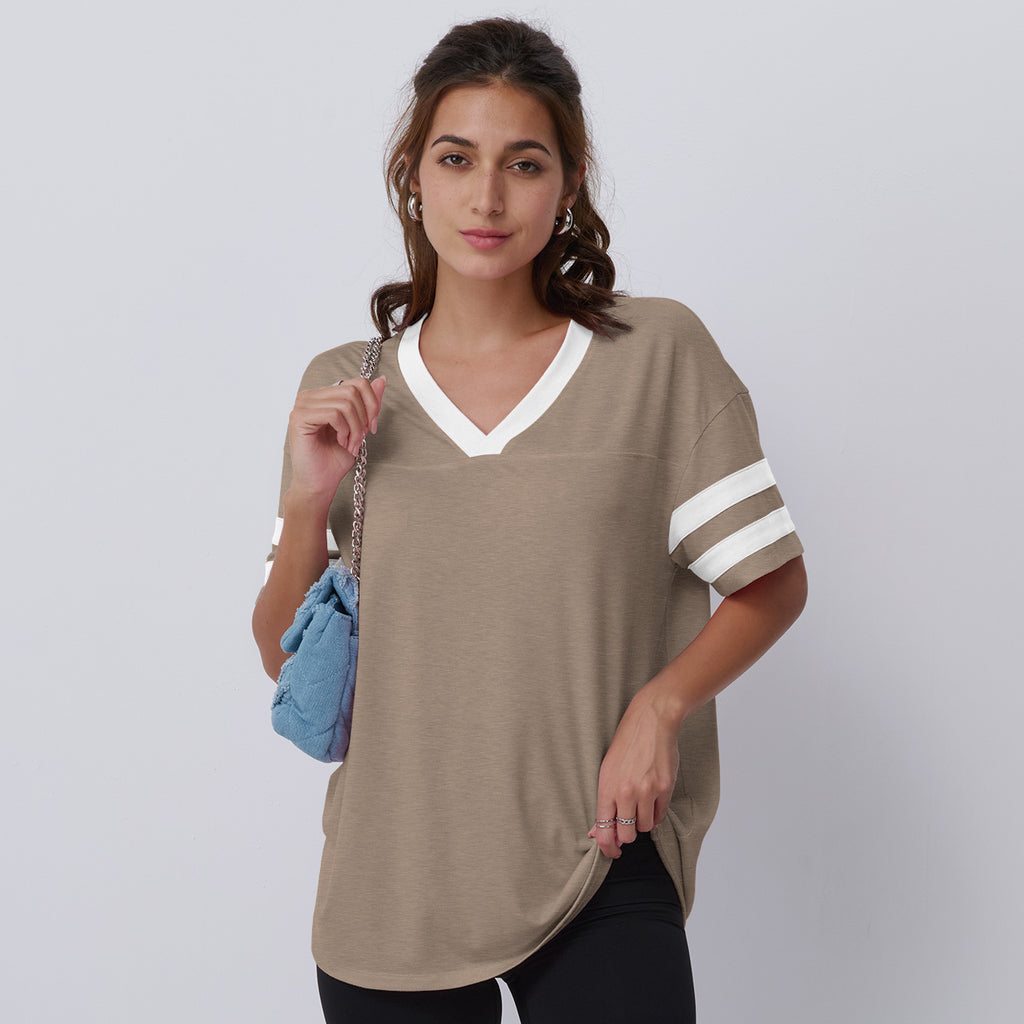 TrendyQueen  Womens Basic Short Sleeve Loose Fit T Shirts  Y2k Tee Summer Cute Gym Fashion Clothes