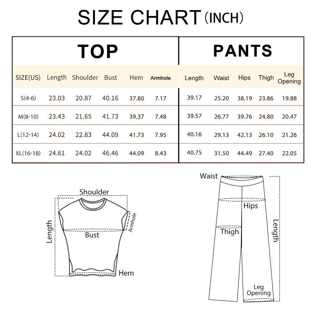 Trendy Queen 2 Piece Outfits for Women Lounge Matching Set Two Piece Knit Tracksuit Sweatsuits Top & Pants