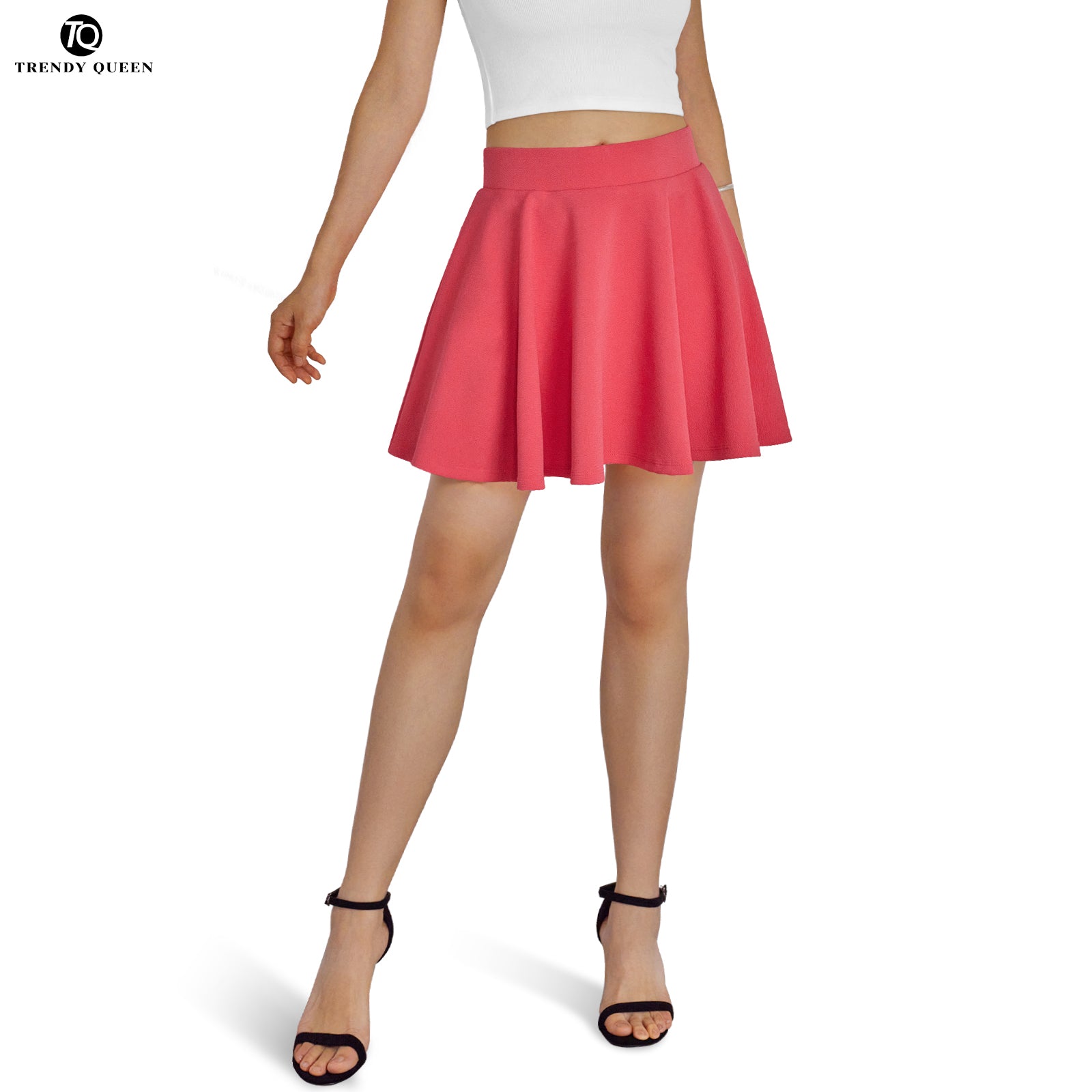 Trendy Queen Women's Skort with Built-In Shorts & Pockets - Comfort Styling